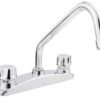 Mezcladora de 8" para cocina con cubierta y manerales QUEEN - 318QC