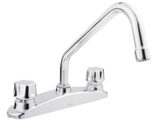 Mezcladora de 8" para cocina con cubierta y manerales QUEEN - 318QC