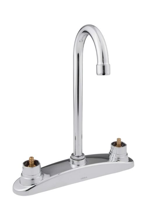 Mezcladora de 8" para cocina cuello de ganso con cubierta / No incluye manerales - 320