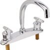 Mezcladora de 8" para cocina con cubierta y manerales LEBARÓN - 324LB