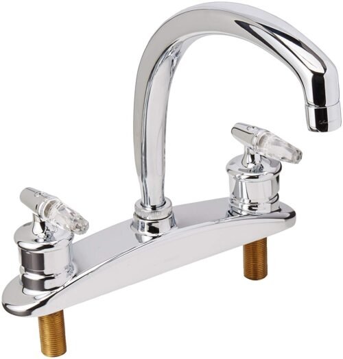 Mezcladora de 8" para cocina con cubierta y manerales LEBARÓN - 324LB