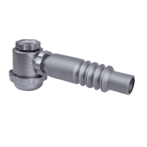 Medio céspol flexible gris sin contracanasta - 3731G