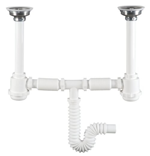 Céspol flexible doble con contracanasta - 3735