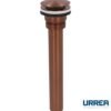 3829.8 Contra inox tipo push sin rebosadero, acabado bronce - 3829.8