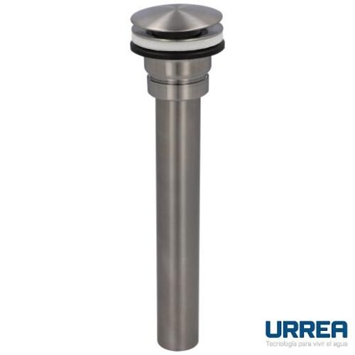 Contra inox tipo push sin rebosadero, acabado satín - 3829.9