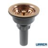 Contracanasta clásica de acero inox rose gold - 3834.7
