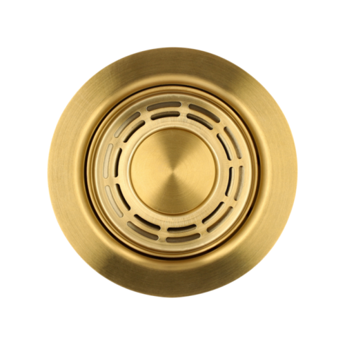 Contracanasta minimalista de acero inox oro - 3835.5