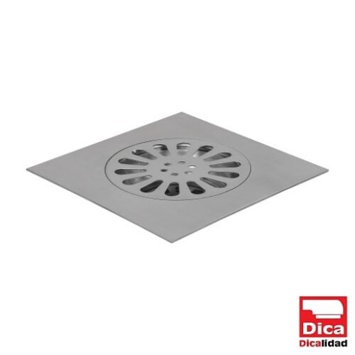 4003R6 Resumidero Cuadrado 6" Acero Inox - 4003R6