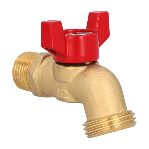 Llave de esfera con maneral mariposa para jardín - 4017