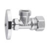 401BSC Llave angular vástago ascendente con barrilito - 401BSC