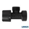 401CV.2-2 Llave angular 1/4 de vuelta acabado negro - 401CV.2