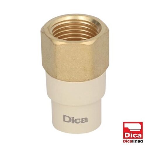 Adaptador hembra con inserto de latón - 403CPVC03.13