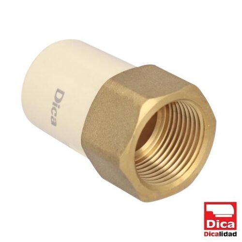Adaptador hembra con inserto de latón - 403CPVC03.13