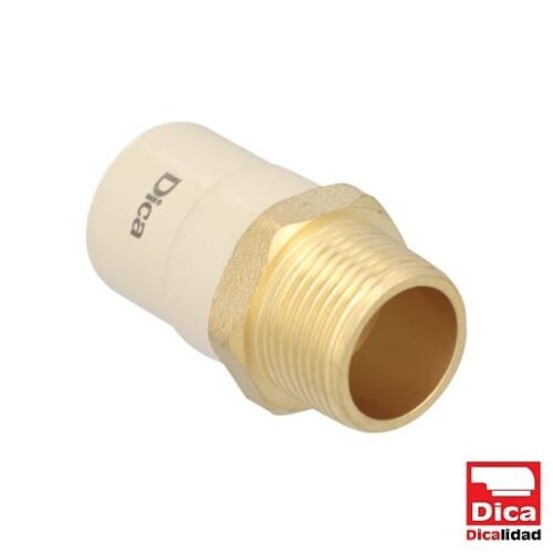 Adaptador macho con inserto de latón - 404CPVC03.19