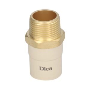 Adaptador macho con inserto de latón - 404CPVC03.19