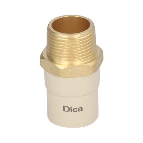 Adaptador macho con inserto de latón - 404CPVC03.19