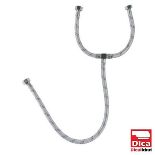 Manguera de aluminio en T 55 cm - 4155ALT