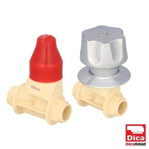 Juego de 2 llaves para empotrar con manerales - 4652CPVCM