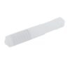 Tubo blanco para portarrollo de empotrar - 5001