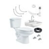 50055022 Paquete WC 4204 Alargado con Elem. de Inst y Lavabo - 50055022