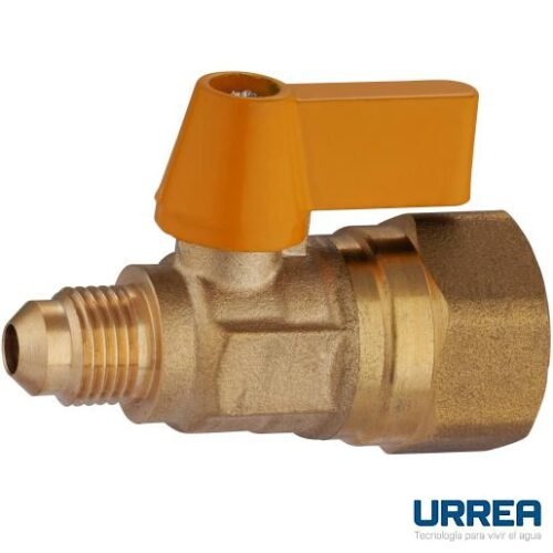 Válvula flare recta 125 PSI 1/2" x 5/16" - 555G.1308