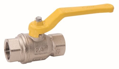 557.51 Válvula de esfera roscable de latón para gas de 1/2" - 557.13