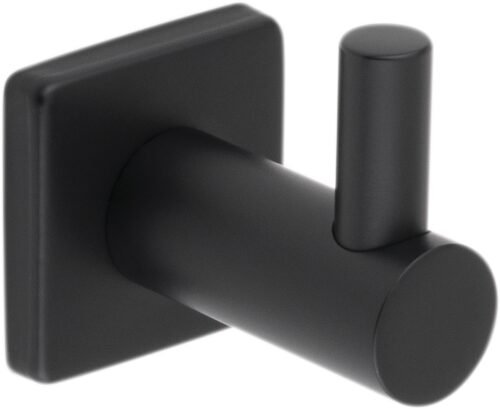 Gancho sencillo negro mate - 705CL.06.2