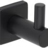 Gancho sencillo negro mate - 705CL.06.2