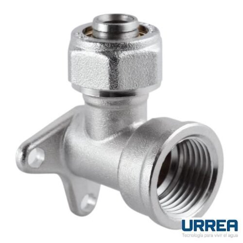 Codo Hembra con Soporte 3/8"x 1/2" - 707390RFGASR.1013