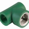 Tee con rosca central hembra PPR de 1/2" x 1/2" x 1/2" - 712PP.201320