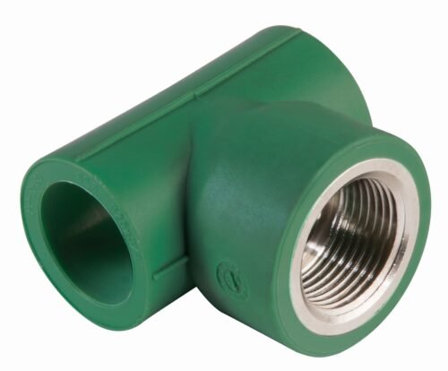 Tee con rosca central hembra PPR de 1/2" x 1/2" x 1/2" - 712PP.201320
