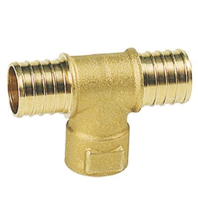 Tee PEX / rosca hembra / PEX de 1/2" x 1/2" x 1/2" - 712TPEX.131313