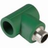 Tee rosca central macho PPR  de 1" x 1" x 1" - 713PP.322532
