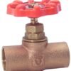 Válvula de globo soldable, compacta de bronce de 3/4" - 765.19