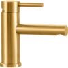 Monomando corto para lavabo INOX® Oro - 9033INOX.5