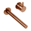 9036INOX.8 Monomando a muro para lavabo INOX® Bronce - 9036INOX.8