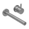 Monomando a muro para lavabo INOX® Satin - 9036INOX.9