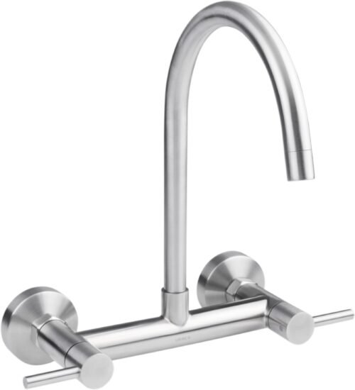 Mezcladora para cocina con cuerpo externo a muro - 9336