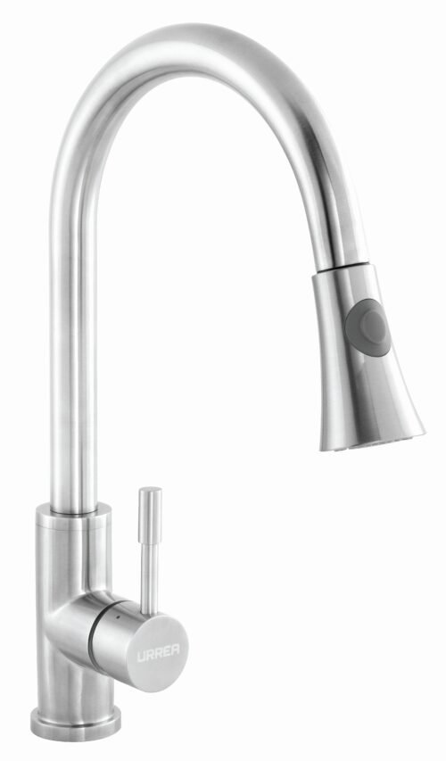 9432INOX Monomando para cocina con nariz retráctil INOX® - 9432INOX