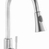 9432INOX Monomando para cocina con nariz retráctil INOX® - 9432INOX