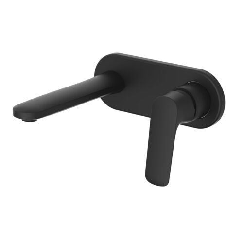 9436LU.2 Monomando a muro para lavabo CASSIA® Negro - 9436LU.2