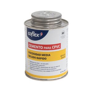 Cemento solvente amarillo 237ml para CPVC - ACT-C237