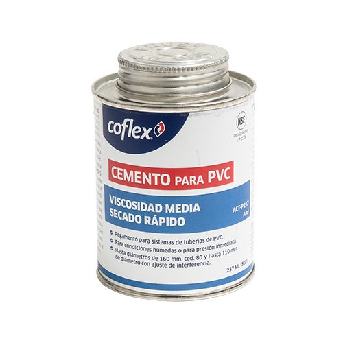 Cemento solvente azul  237ml para PVC - ACT-P237