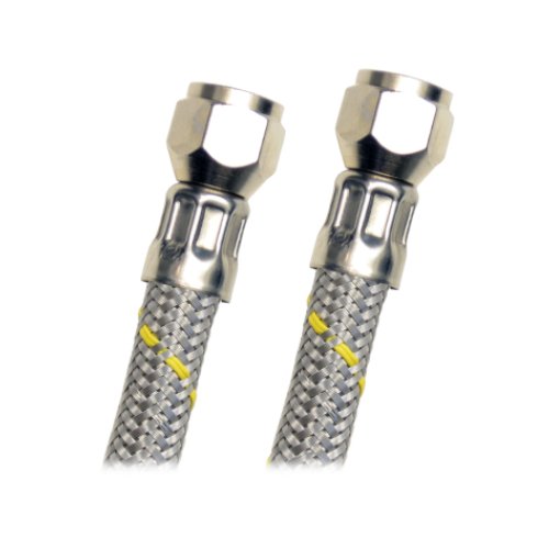 Manguera p/gas acero inox, 5/16" x 5/16", 300cm - AG-A300