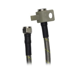 Manguera p/gas acero inox, tanque móvil 3/8" x 3/8", 145cm - AG-B145