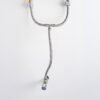 Manguera lavabo/fregadero, acero premium, 1/2" x 1/2" x 1/2", 55cm - AL-T55-5