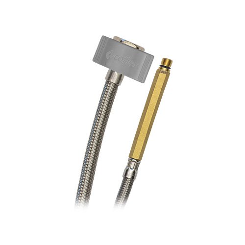 Manguera monomando acero premium, 1/2" x m10 60cm - ALE-L60