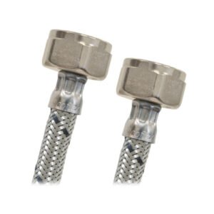Manguera sanitario acero premium, 7/8" x 7/8", 50cm - AS-F50