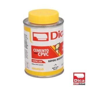 Cemento Amarillo P/ Cpvc Lata 250Ml - CCPVC.250