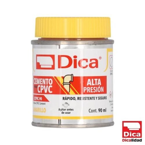 Cemento Amarillo P/ Cpvc Lata 90Ml - CCPVC.90